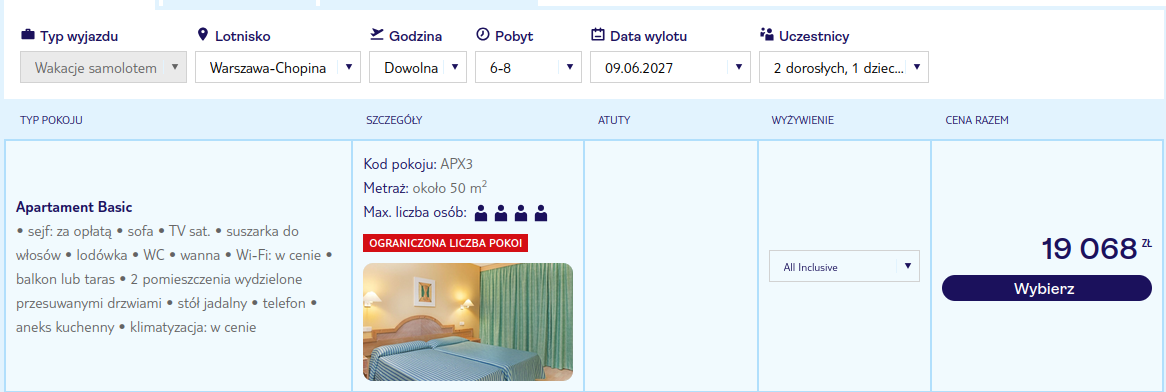 Duże biuro podróży