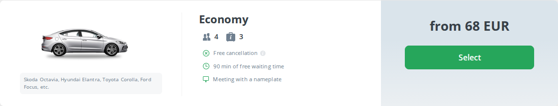 Transfer price